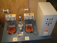 Semi Automatic Solder Dip Tinning Station with PLC control