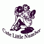 Cute Little Number logo