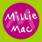 Millie Mac logo. Millie Mac logo.