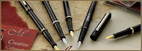 Manuscript pens