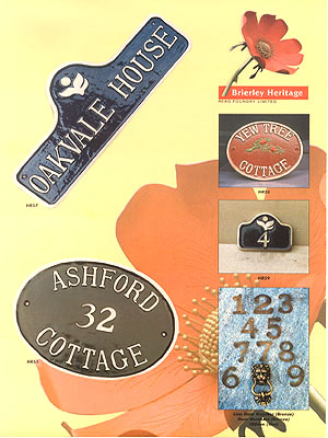 Nameplates & numbers