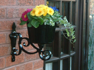 georgian wall pot